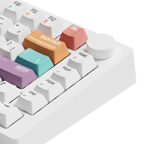 Akko Monsgeek M1 V5 VIA 75% Wireless Aluminium Mechanical Keyboard Timeline - Rosewood Switch