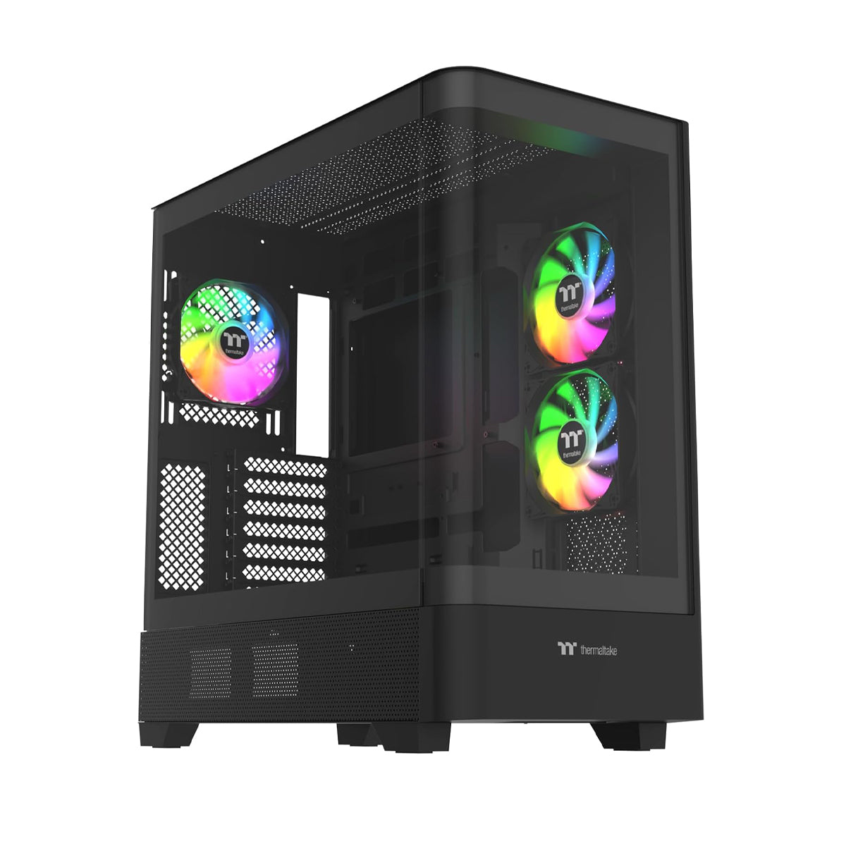 Thermaltake View 290 Curve TG ARGB Mid Tower Case Black Edition