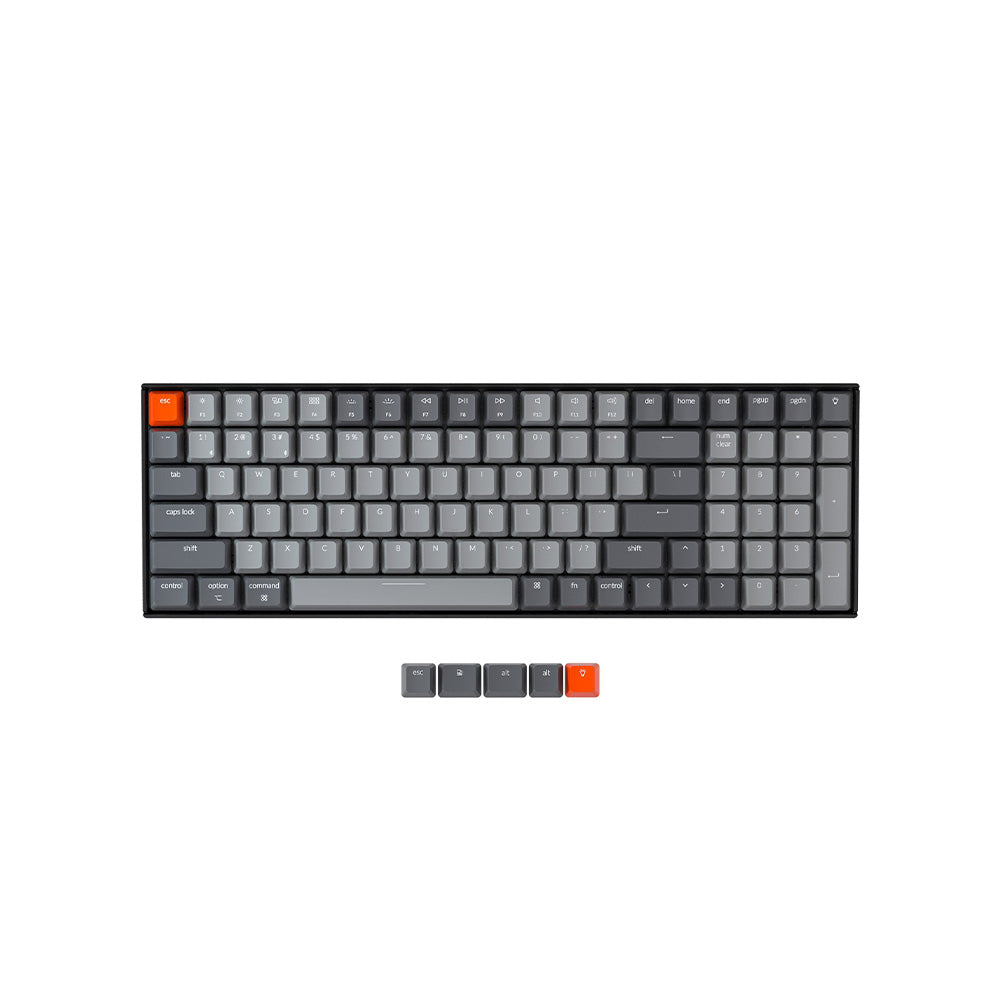 Keychron K4 V2 96% Wireless Mechanical Keyboard - G Pro Brown Switch