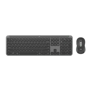 Logitech MK950 Signature Slim Wireless Keyboard and Mouse Combo - Graphite