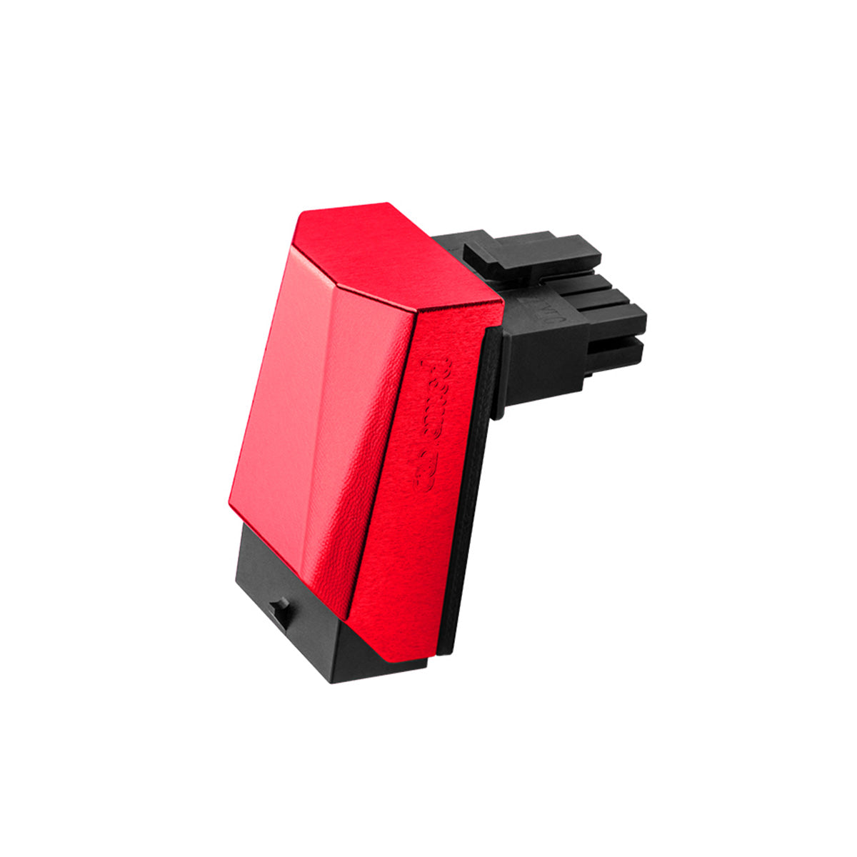 CableMod 12VHPWR 90 Degree Angled Adapter v1.1 - Variant A - Red