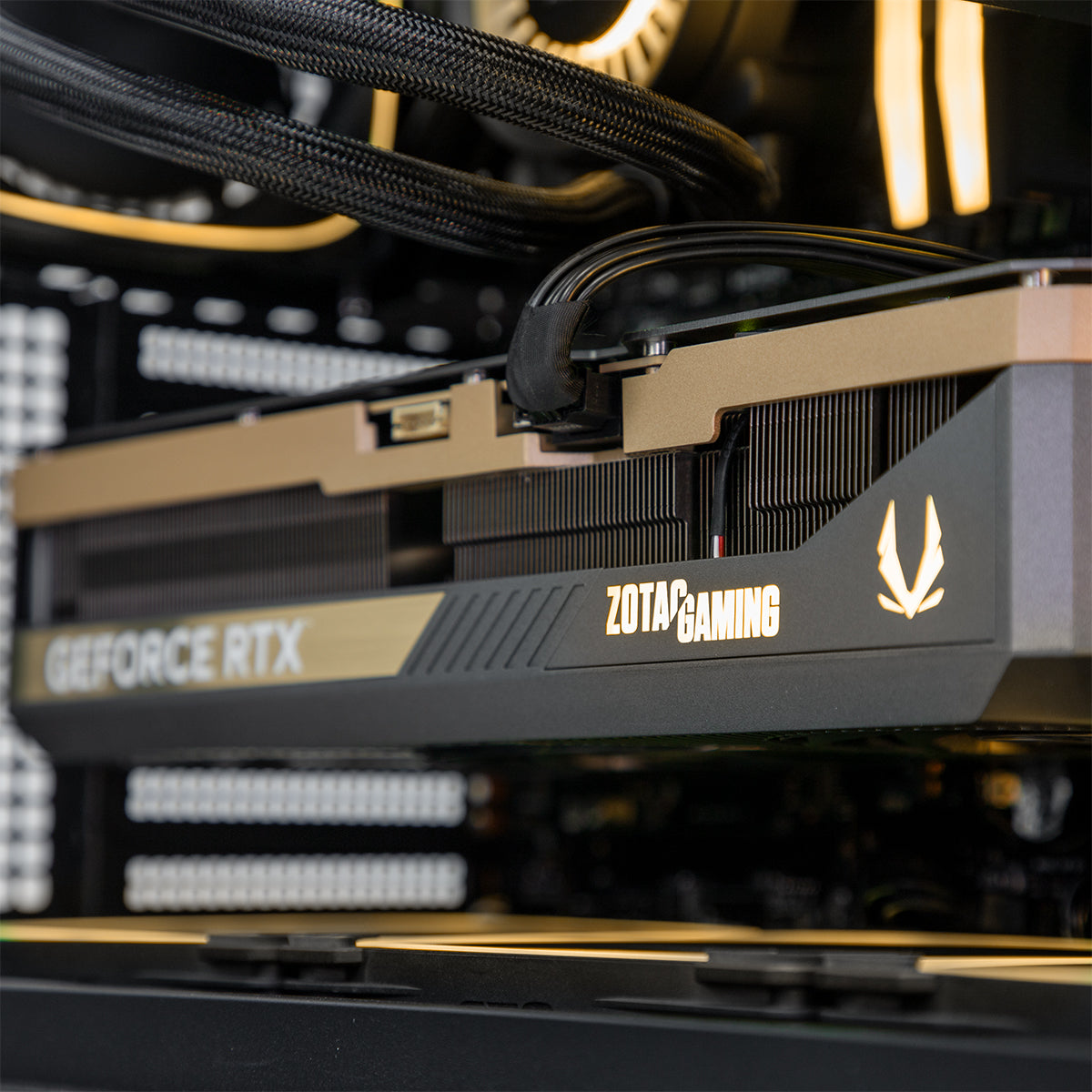 Catalyst AMP RTX 5080 Ryzen 7 9800X3D Gaming PC - AMBER