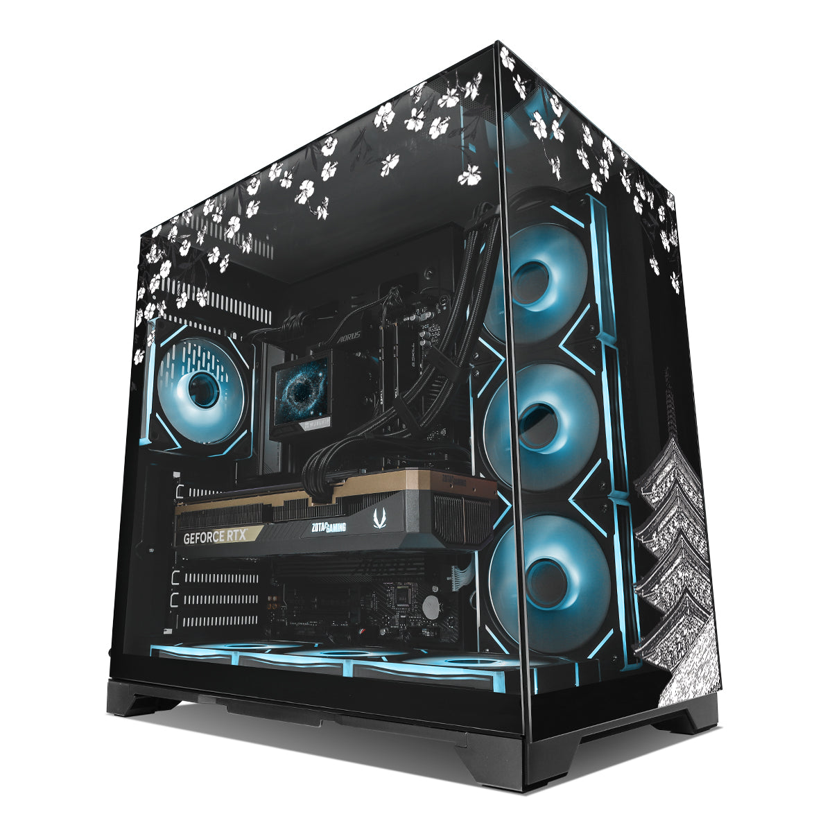 Equinox RTX 5070 Ryzen 7 7700 Gaming PC - Vision Black