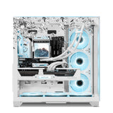 Equinox RX 9070 XT Ryzen 7 9800X3D Gaming PC - Vision White