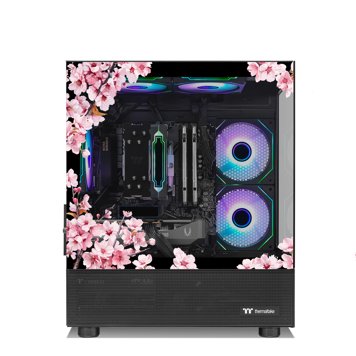 Fury RTX 5060 Ryzen 5 7500F Gaming PC - BLACK