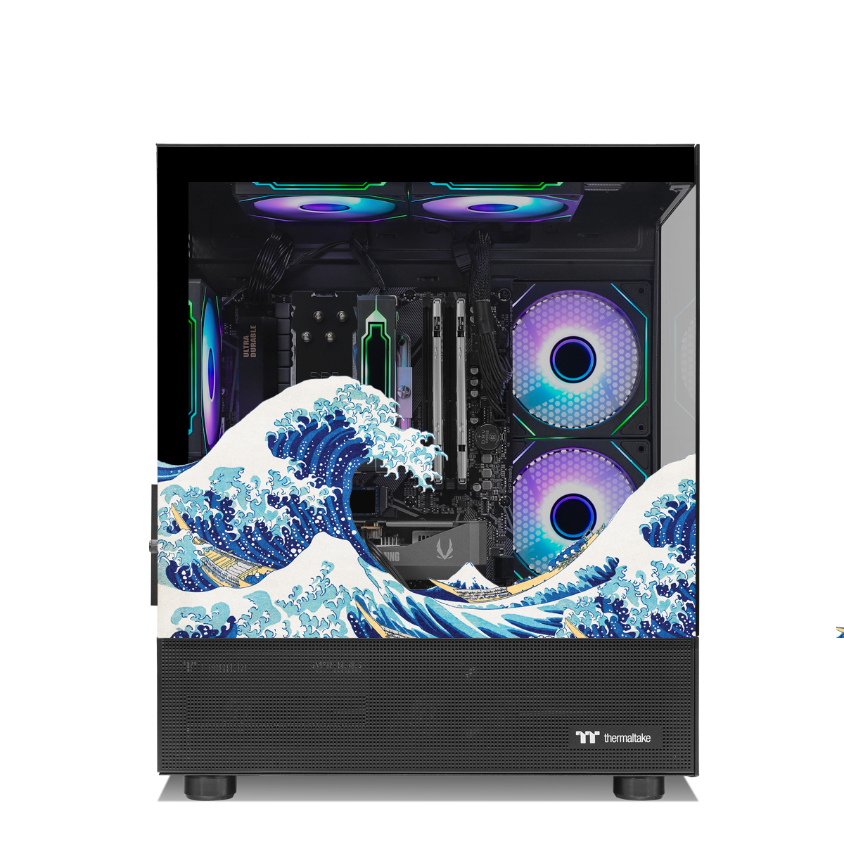 Fury RTX 5060 Ryzen 5 7500F Gaming PC - BLACK