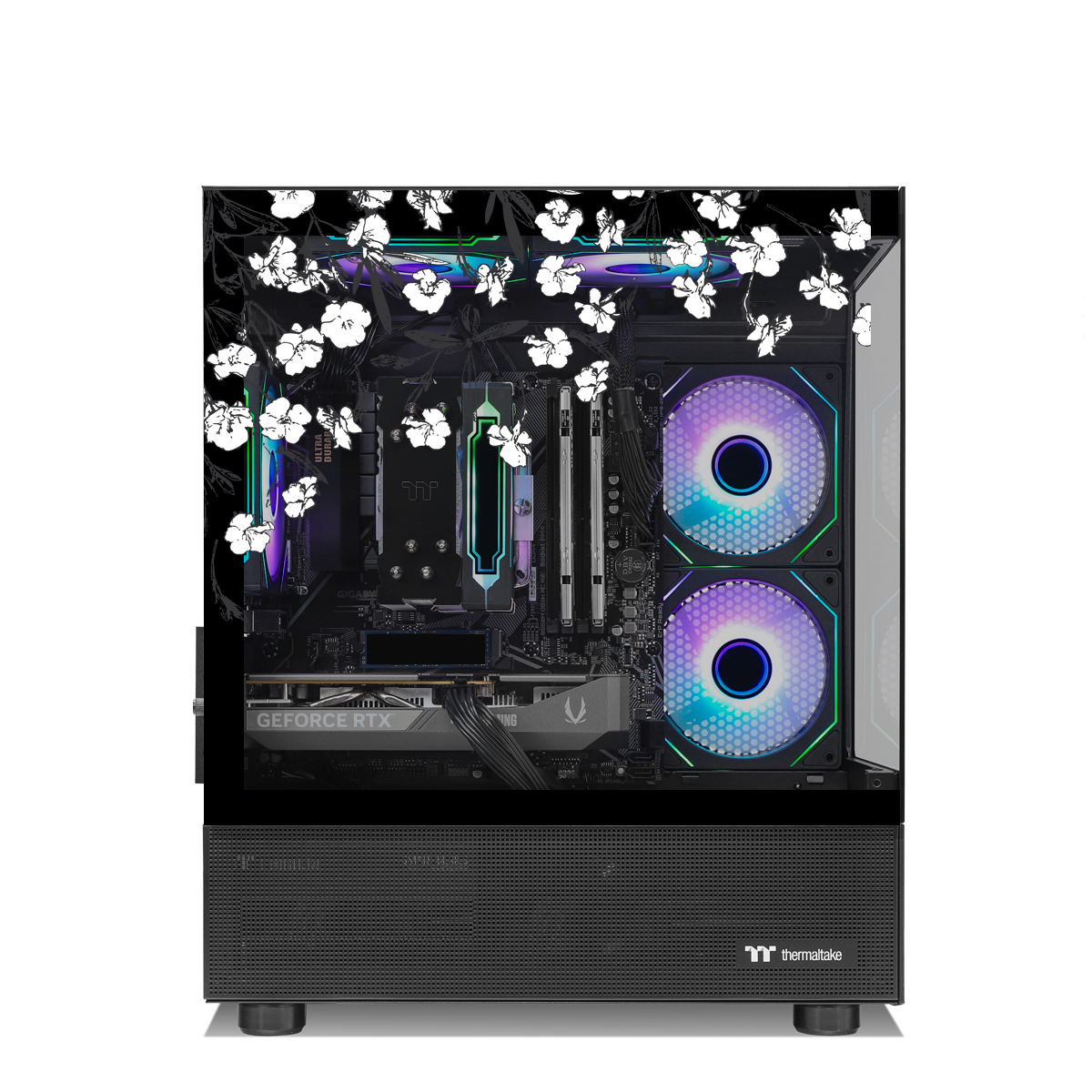 Fury RTX 5060 Ryzen 5 7500F Gaming PC - BLACK