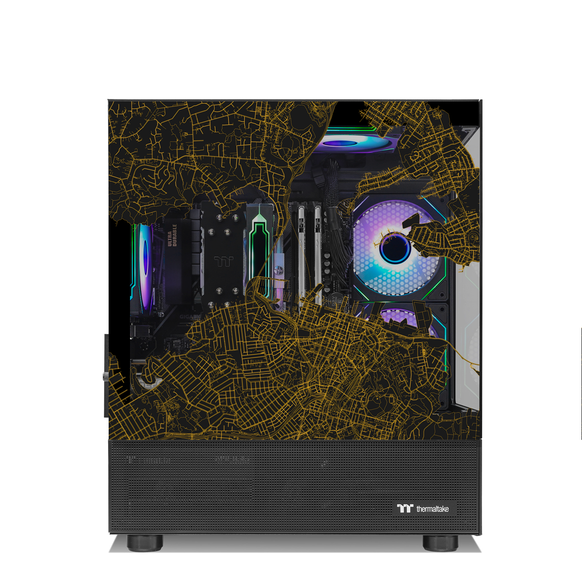 Fury RTX 5060 Ryzen 5 7500F Gaming PC - BLACK