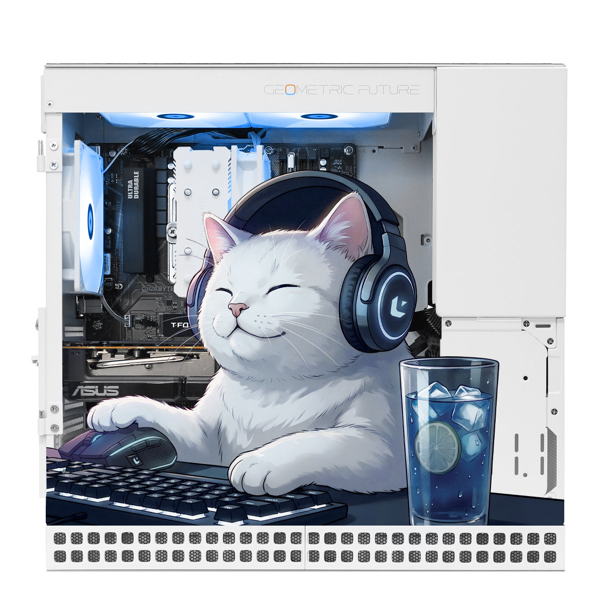 Gravity SWIFT RTX 5050 Ryzen 5 5500 EVO Gaming PC - White