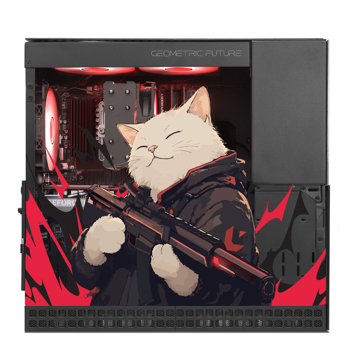 Gravity SWIFT RTX 5050 Ryzen 5 5500 EVO Gaming PC - Black