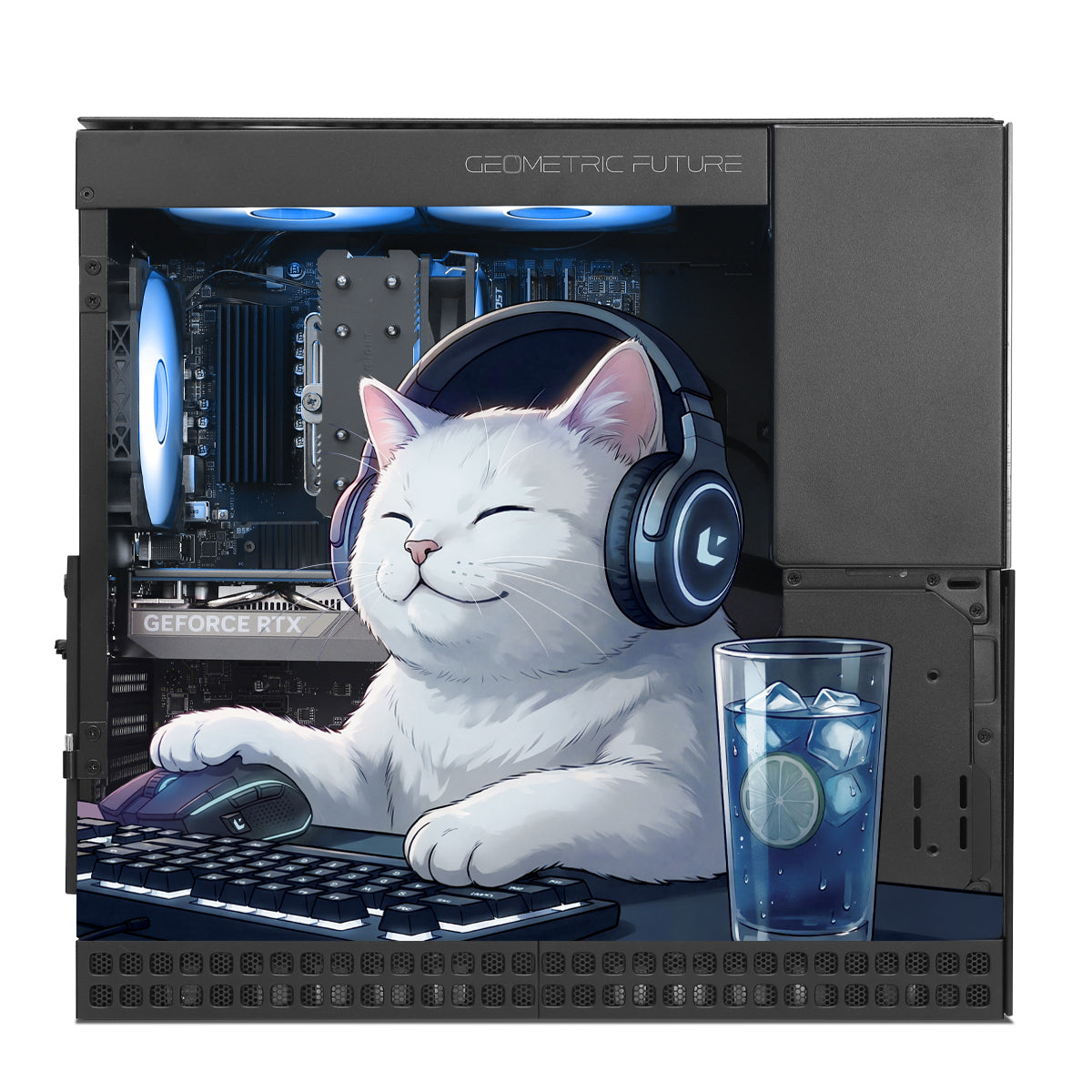 Gravity SWIFT RTX 5050 Ryzen 5 5500 EVO Gaming PC - Black