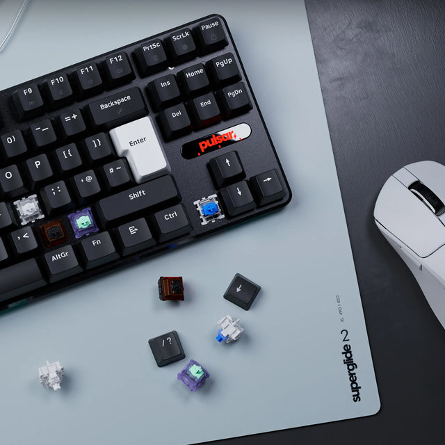 Pulsar Mouse + Keyboard + Mousepad Bundle