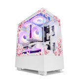 Qubit RTX 5050 Ryzen 5 5500 Gaming PC - White