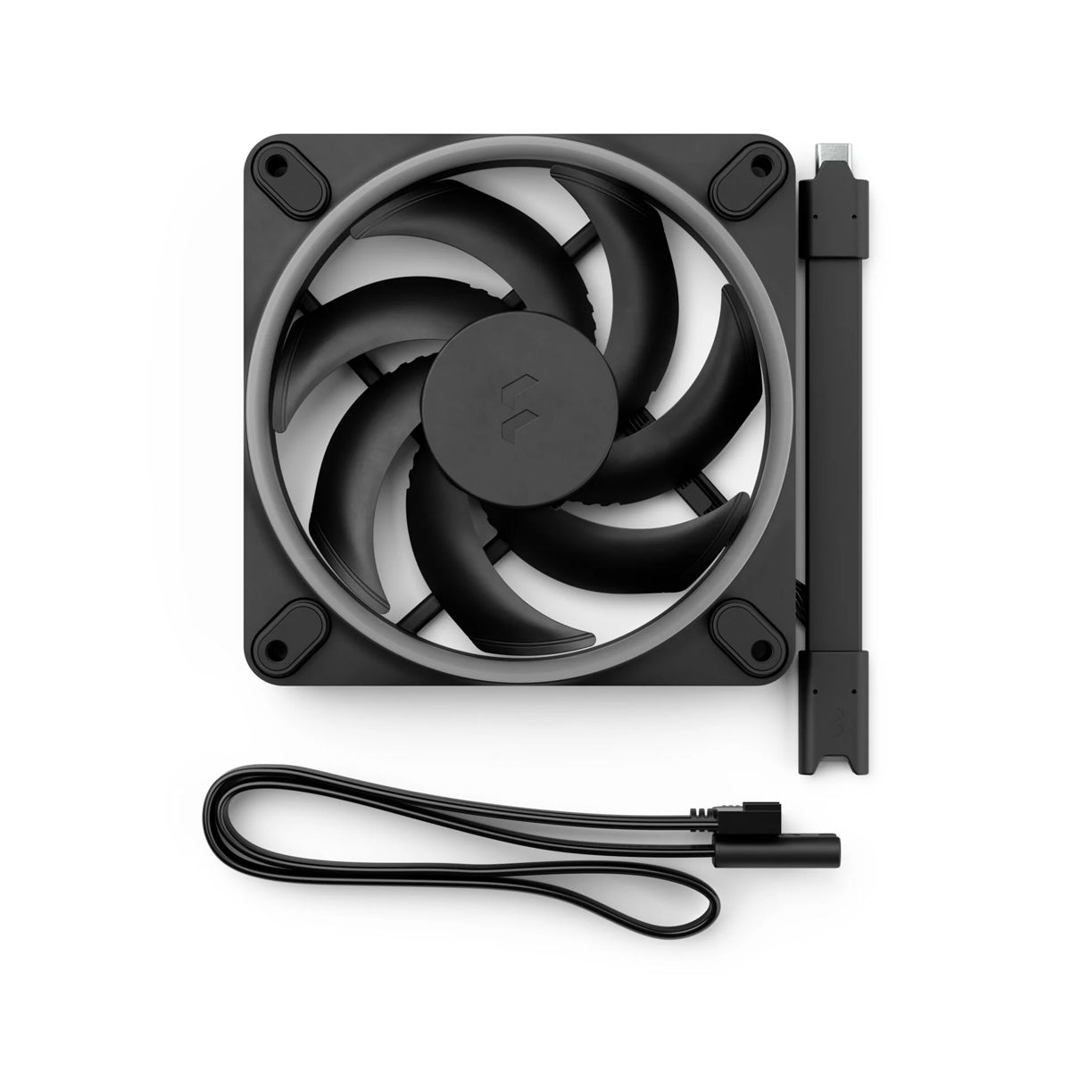 Fractal Design Momentum 14 RGB PWM 140mm Fan - Black