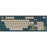 Akko 5098B Ink Green Compact 1800 LCD RGB Wireless Mechanical Keyboard - Ice Cream Pink Switch