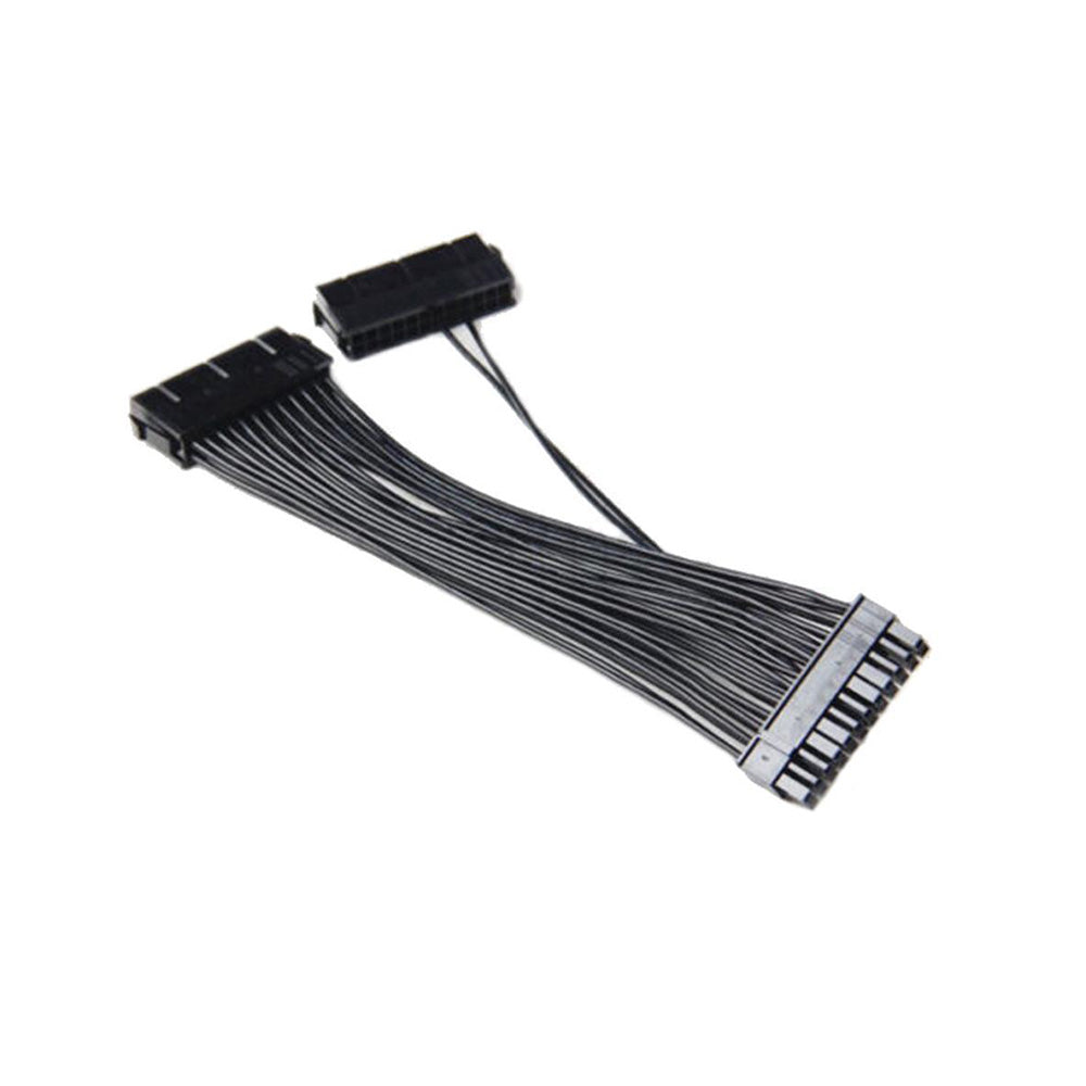 24-pin to Dual 24-pin ATX Power Supply Splitter Cable