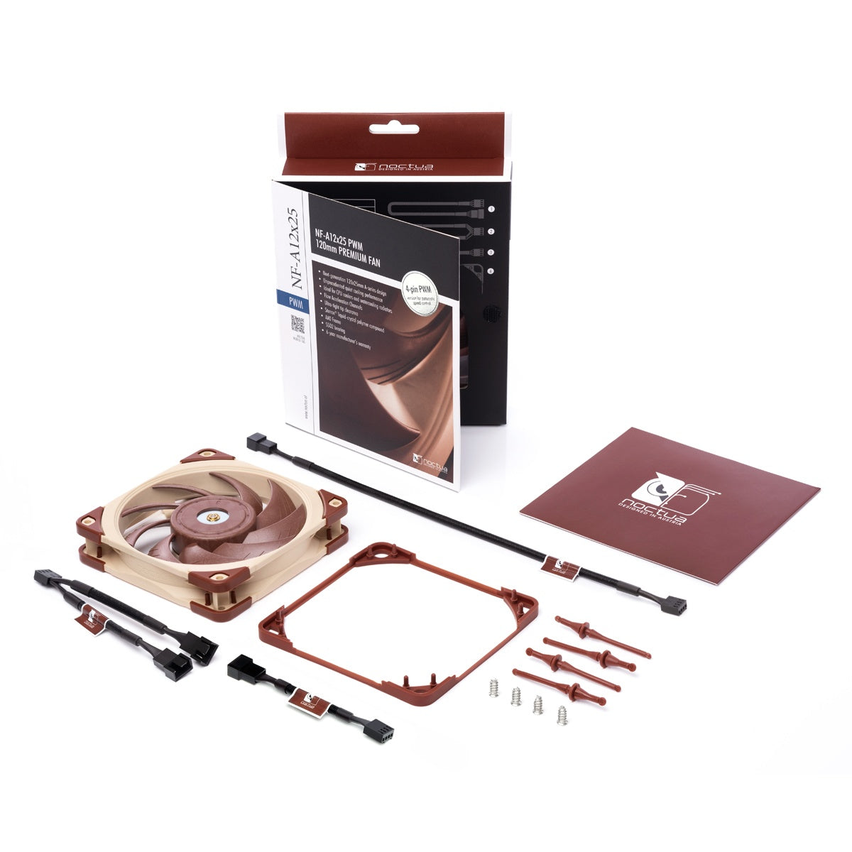 Noctua NF-A12x25 PWM Sterrox LCP  120x120x25mm  4-Pin PWM  2000/450rpm