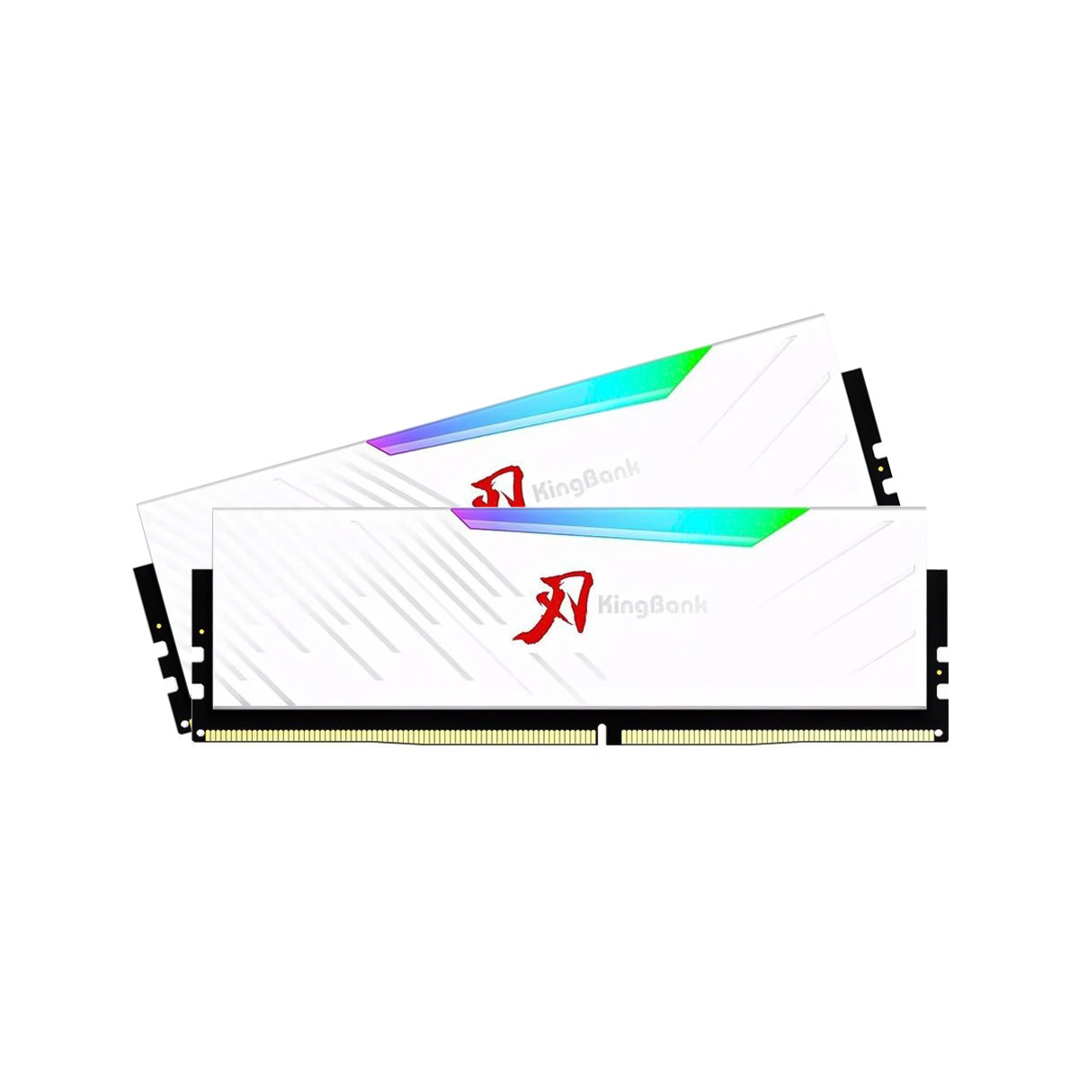 Kingbank KRRW RGB 32GB (2x16GB) DDR5-6000 CL30 Memory - White