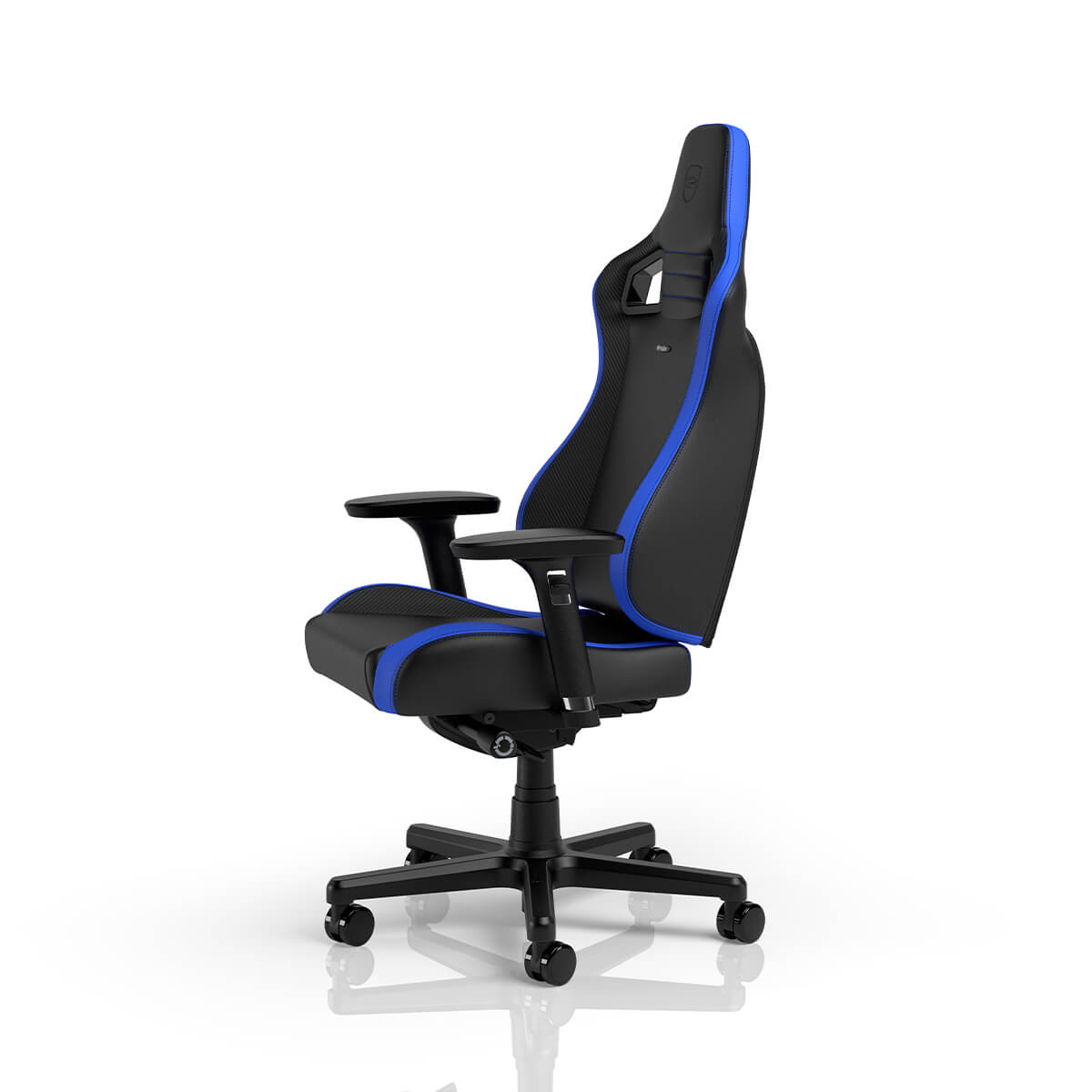 Noblechairs EPIC Series Compact Gaming Chair - Black/Carbon/Blue