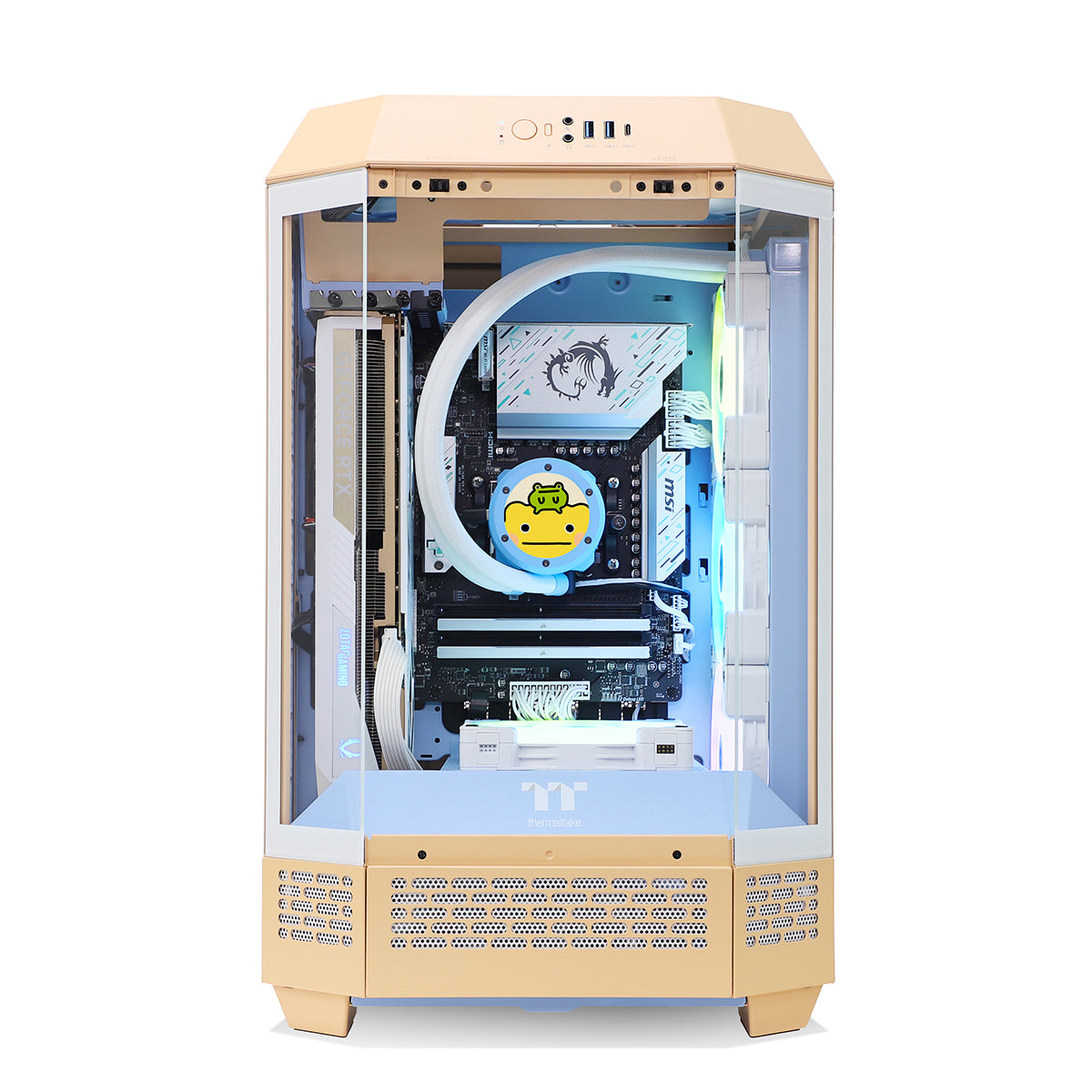 Peach Computer Pop RTX 5070 Ti Ryzen 7 7800X3D Gaming PC - Peach – Computer Lounge
