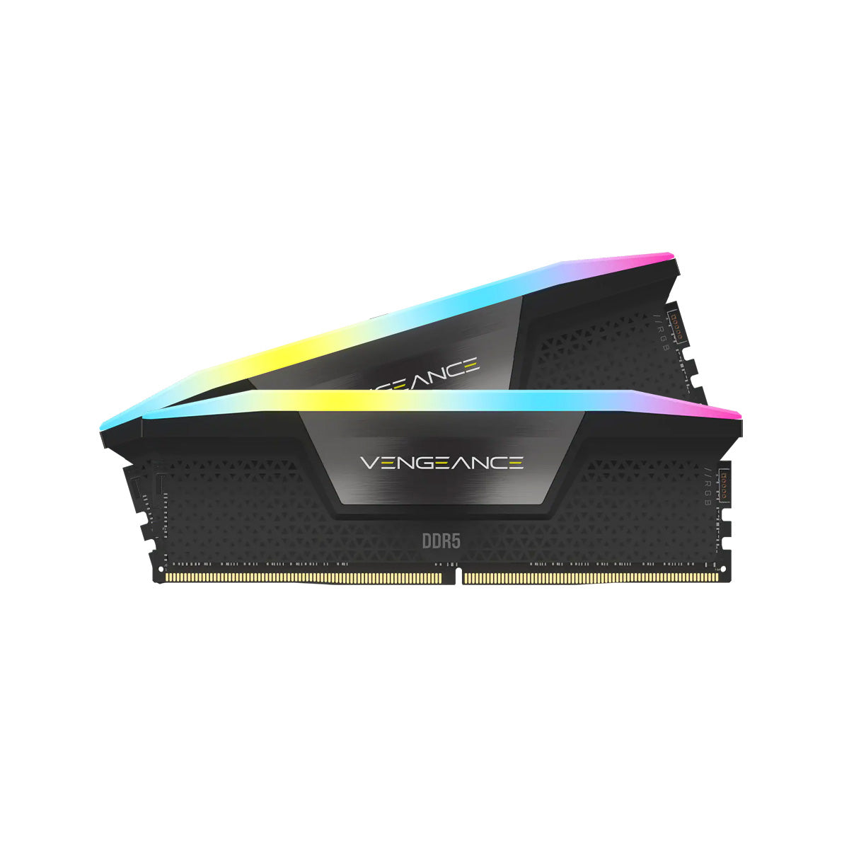 Corsair Vengeance RGB 96GB (2X48GB) DDR5-6000 CL30 Memory - GREY (CMH96GX5M2B6000Z30)