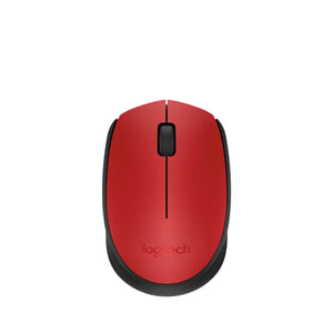 Logitech M171 Compact Wireless Mouse - Red