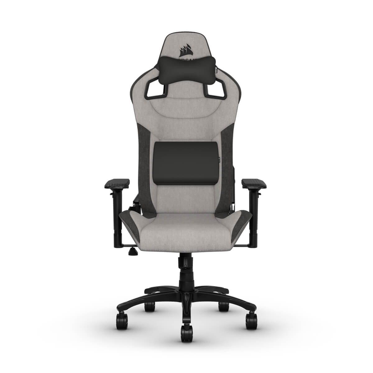 Corsair T3 RUSH Fabric Gaming Chair Gray/Charcoal