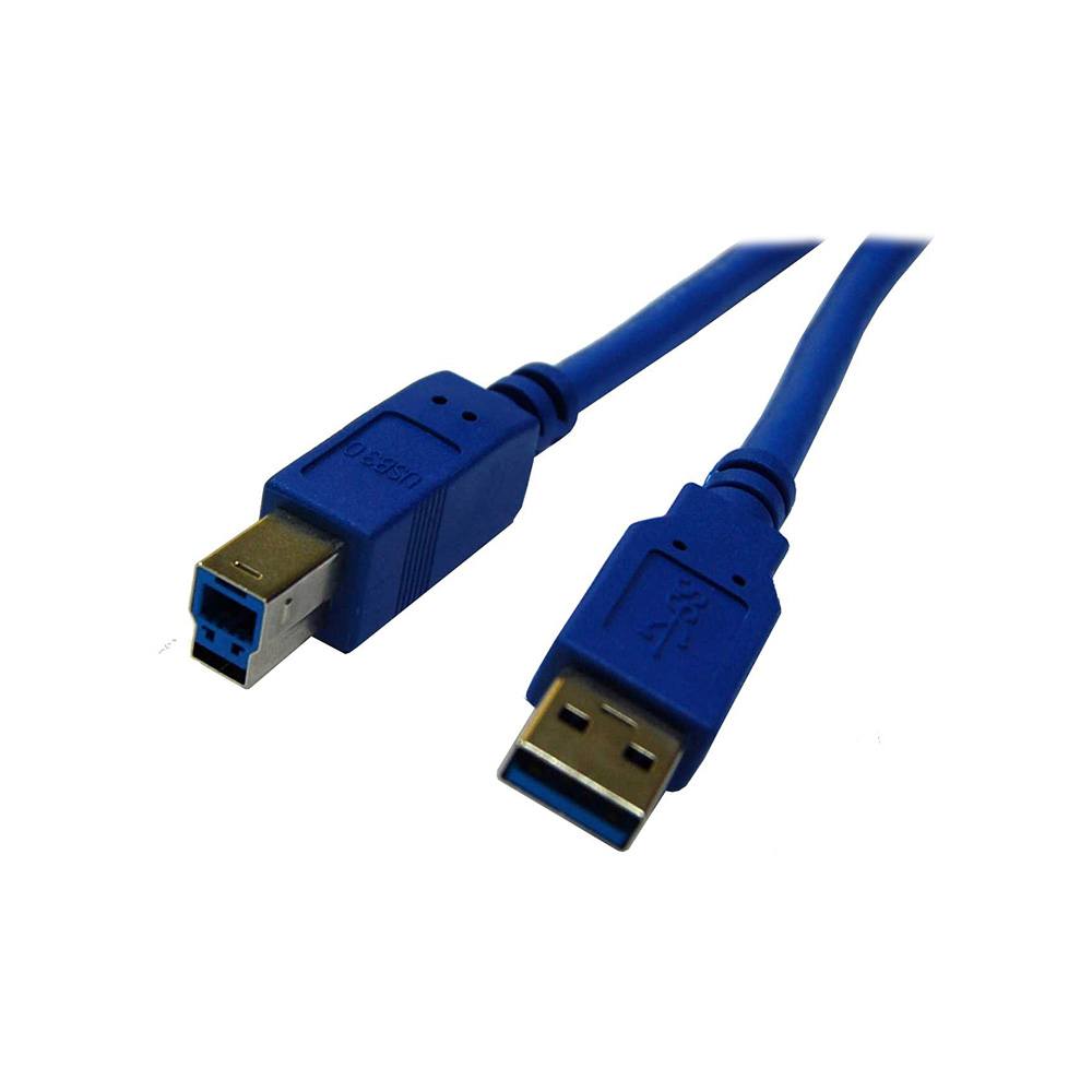 Dynamix USB 3.0 USB-A to B Blue Cable - 3M