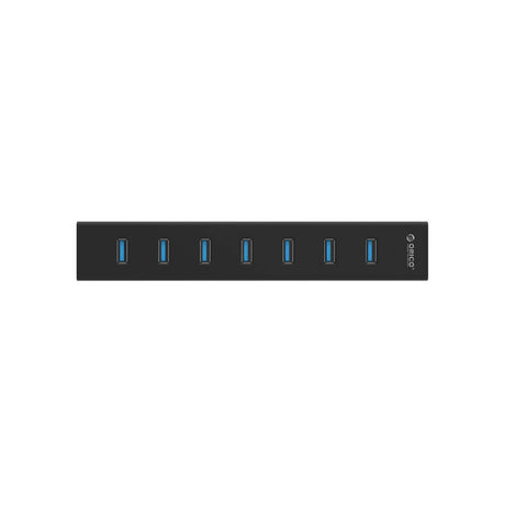 Orico 7 Port USB 3.0 HUB with Power Adapter (H7013-U3) - Black