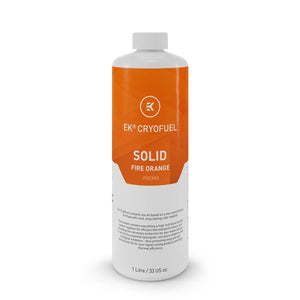 EKWB EK-CryoFuel Premix 1000mL Coolant - Solid Fire Orange