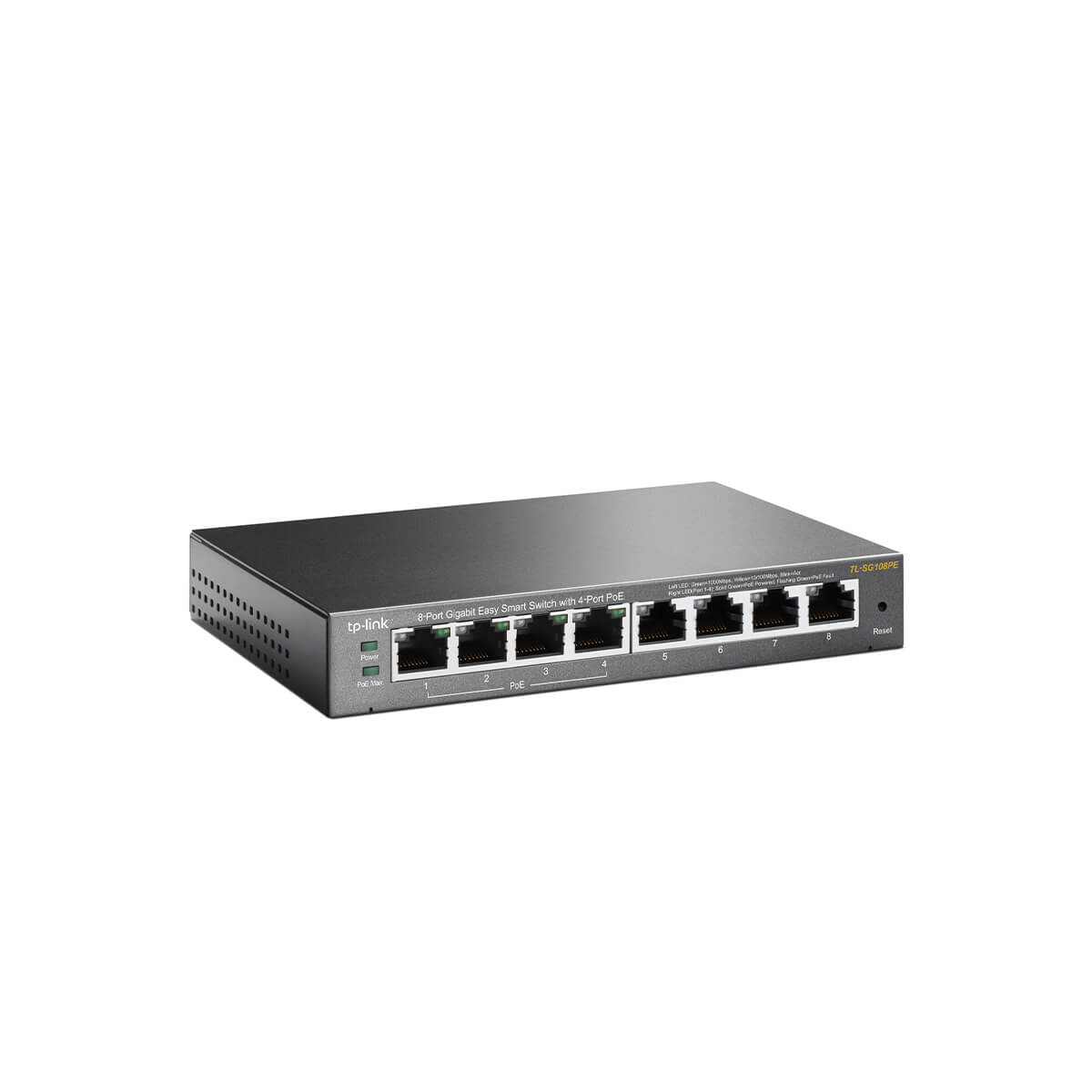 TP-Link TL-SG108PE 8-Port Gigabit Easy Smart Switch with 4-Port PoE