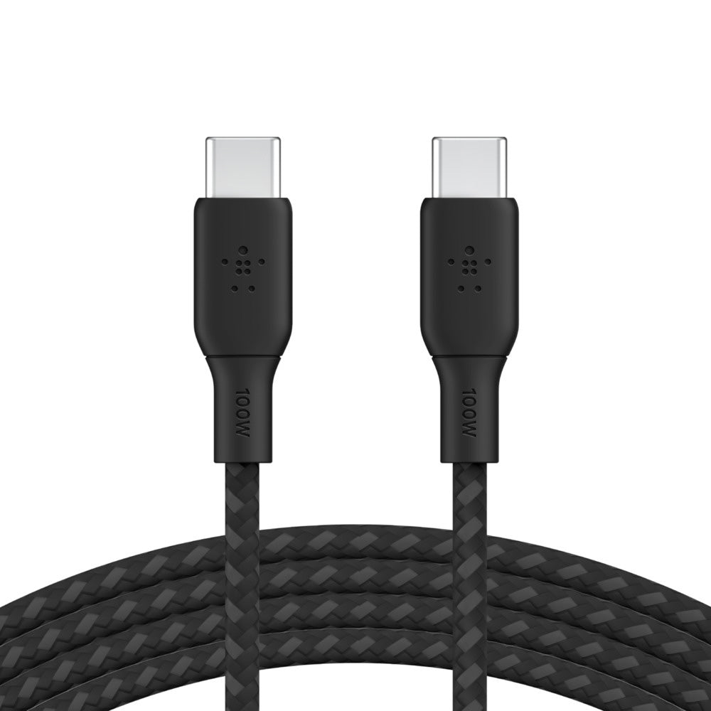 Belkin BoostCharge 100W USB-C to USB-C Cable - 2M - Black