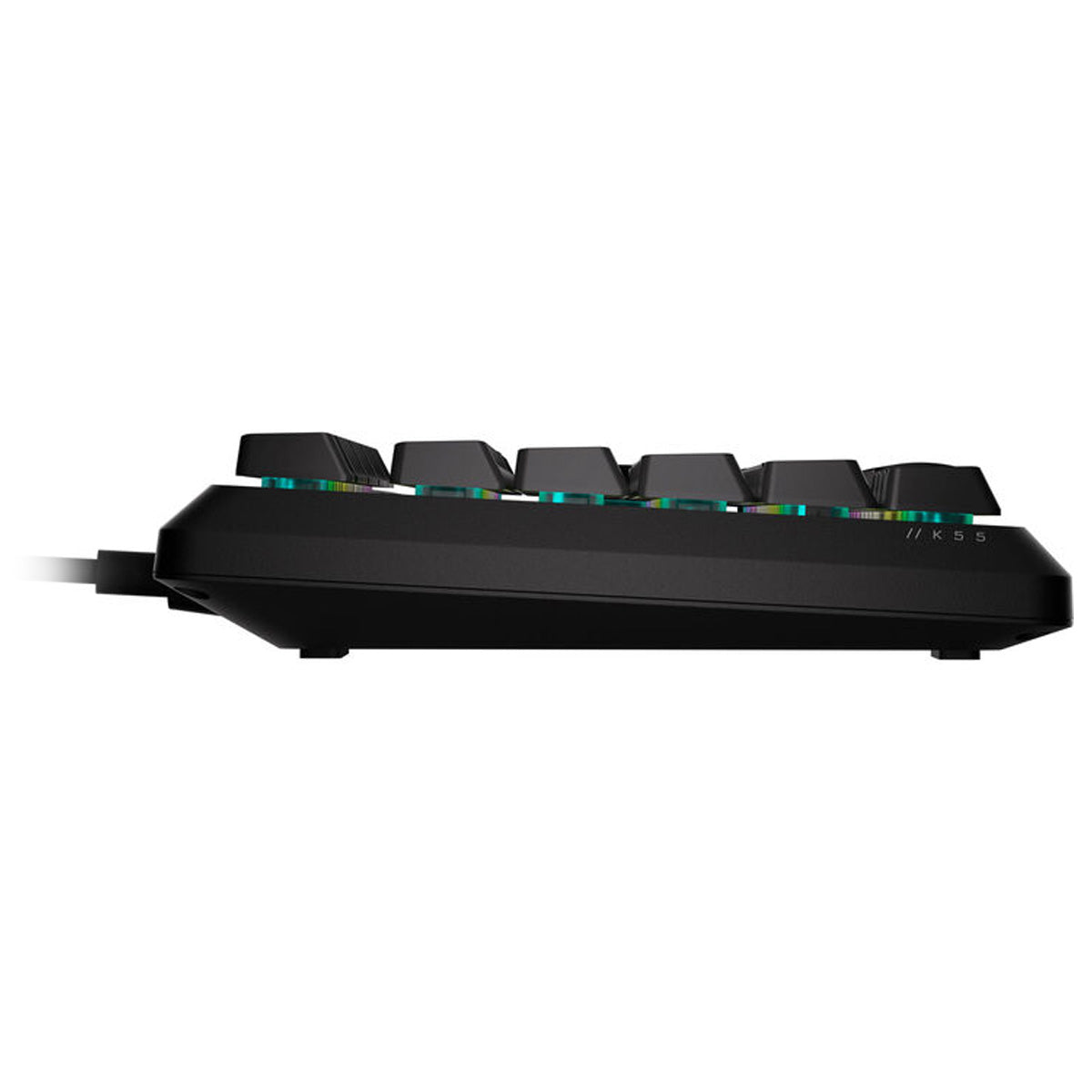 Corsair K55 Core Full Sized Wired RGB Gaming Keyboard - Black