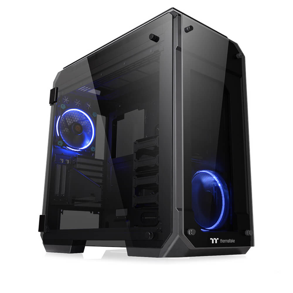 Thermaltake View 71 Black Edition 4-Sided Tempered Glass E-ATX Full Tower Case