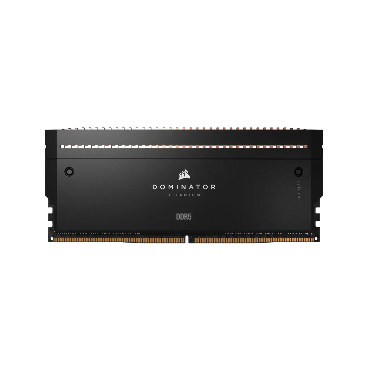 Corsair CMP64GX5M2X6600C32 DOMINATOR TITANIUM 64GB (2X32GB) DDR5-6600 CL32 Memory + Black Fin Accessory Kit