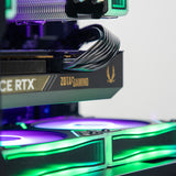 Qubit NEX RTX 5060 Ryzen 5 7400F Gaming PC - BLACK