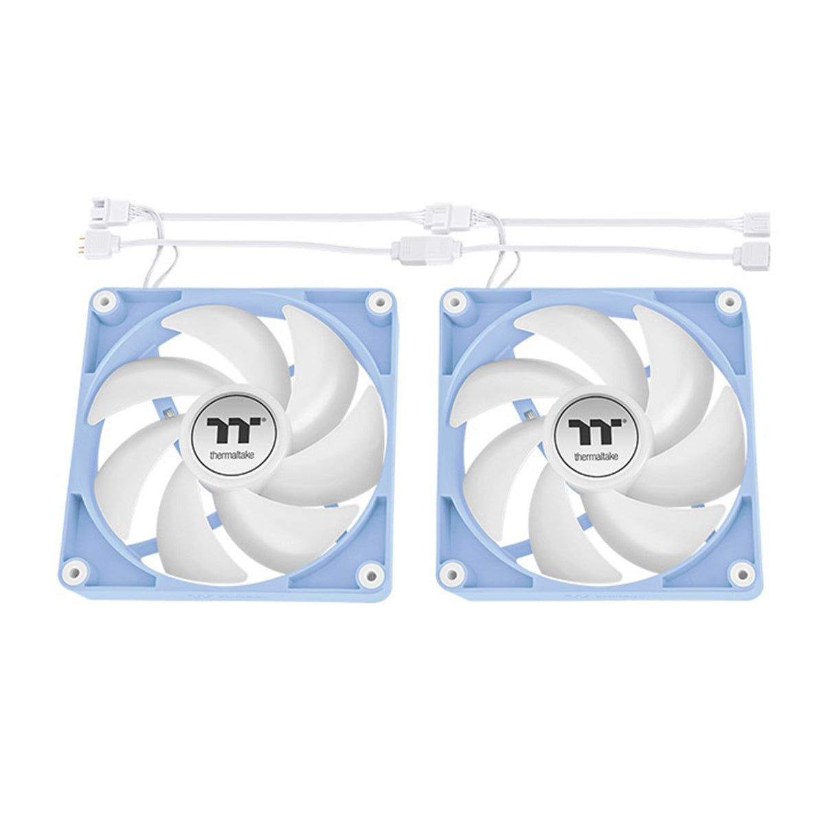 Thermaltake CT120 ARGB Sync Performance PWM Fan (up to 2000RPM) Hydrangea Blue Edition - 2 Fan Pack