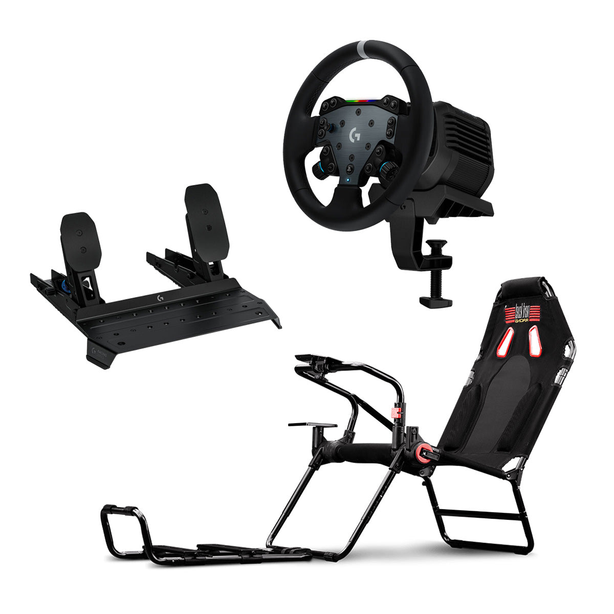 Logitech G RS50 PS/PC + RS Pedals + GTLite Cockpit Bundle 