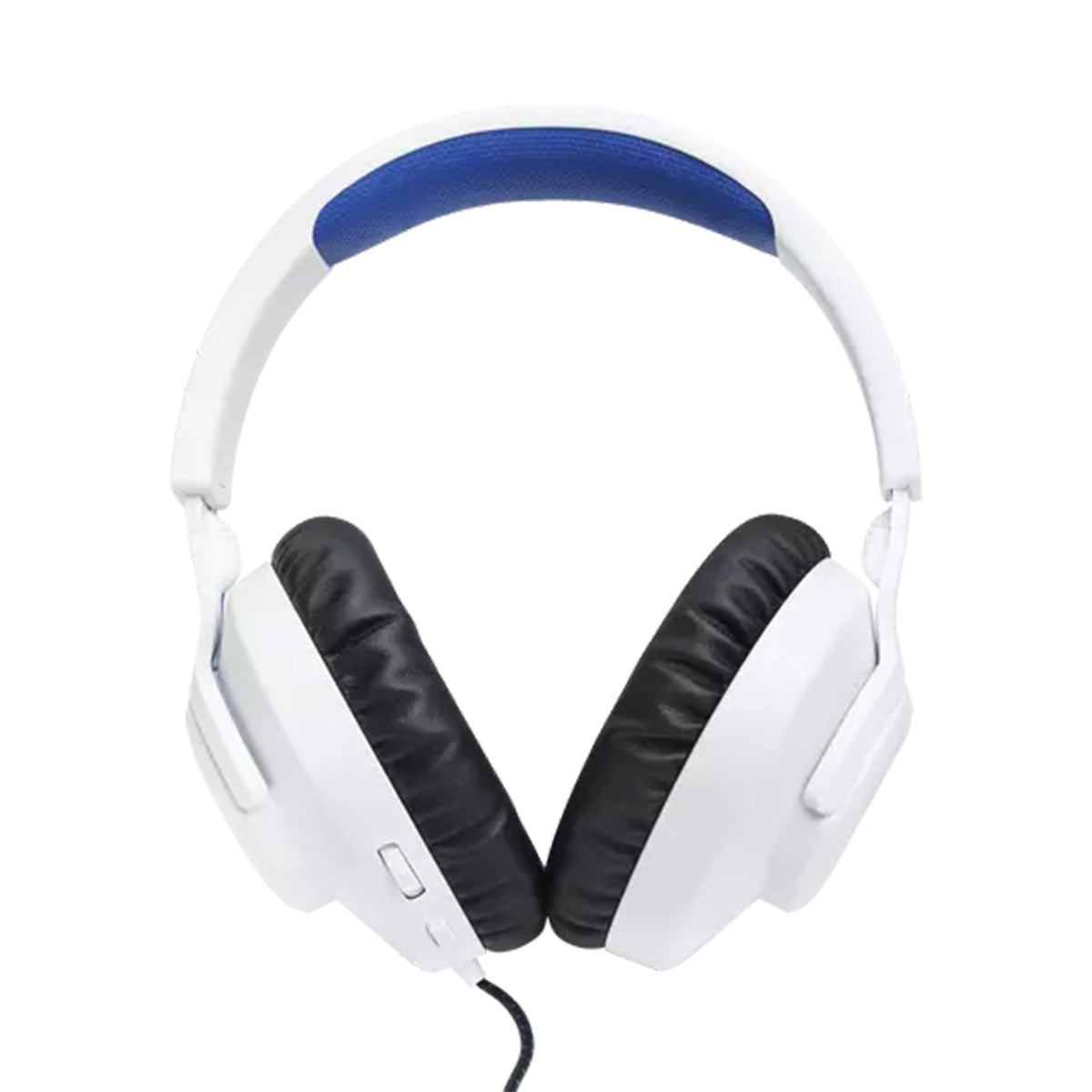 JBL Quantum 100P Wired Over-Ear Gaming Headset for Playstation - White Blue