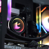 Meridian SWIFT RTX 5060 Core Ultra 5 225F Gaming PC - BLACK