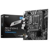 MSI PRO B760M-E DDR4 mATX Motherboard