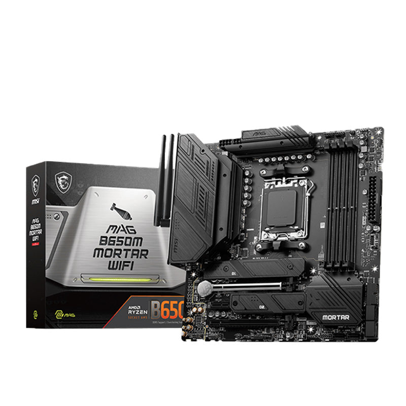 MSI MAG B650M MORTAR WIFI mATX Motherboard