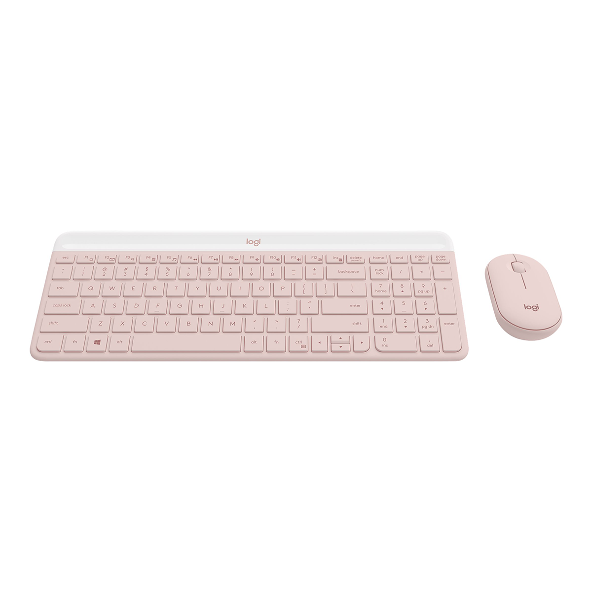 Logitech MK470 Slim Wireless Keyboard and Mouse - Rose