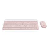 Logitech MK470 Slim Wireless Keyboard and Mouse - Rose