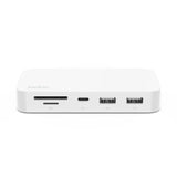 Belkin CONNECT USB-C 6-IN-1 Multiport Hub with Mount - for Notebook/Desktop PC