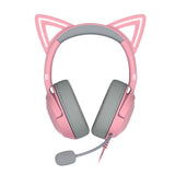 Razer Kraken Kitty V2 USB Headset with RGB Kitty Ears - Quartz Edition