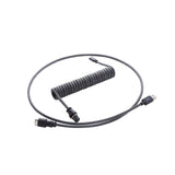 CableMod PRO Coiled Keyboard Cable - Carbon Grey