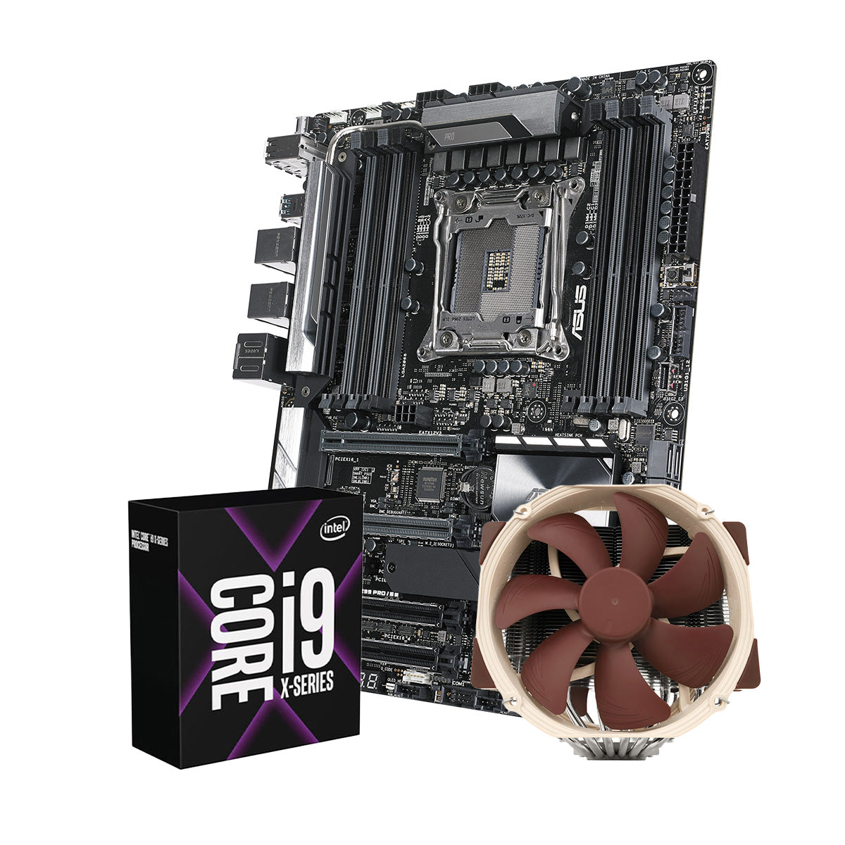 Intel i9-10940X ASUS X299 PRO/SE Workstation Combo