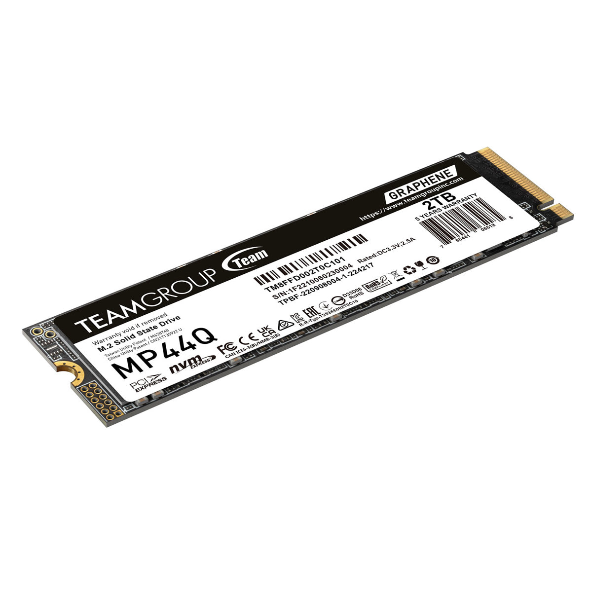 TeamGroup MP44Q 2TB M.2 Gen4 NVMe SSD
