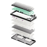 Akko Monsgeek M1 V5 TMR White 75% Wireless Aluminium Magnetic Gaming Keyboard - AstroAim Switch
